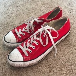 Red converse